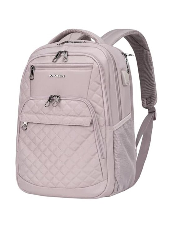 17 in Laptop Backpack USB Charging Travel Business College RFID Water Resistant